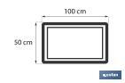 Serviette de toilette | Modèle Jamaica | Couleur Corail | 100 % Coton | Grammage 580 g/m² | Dimensions 50 x 100 cm - Cofan