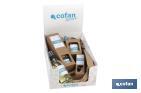 Set de ambientadores con fragancia a Ocean (Océano) | Kit de 3 ambientadores para el hogar y 1 para el coche - Cofan