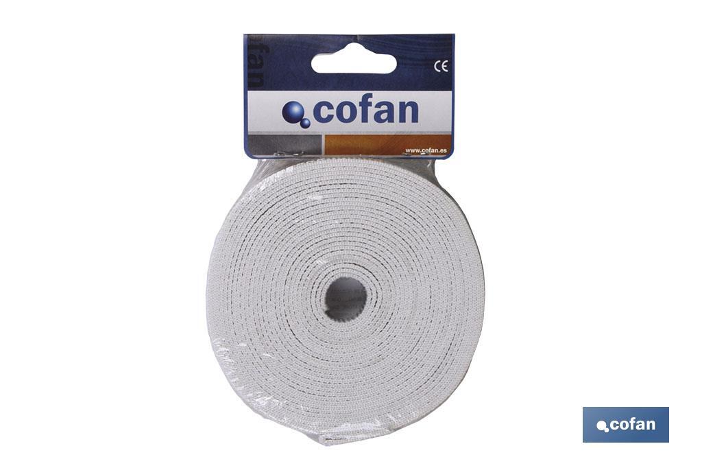 Blister Blind tape 22mm x 5 & 6m (grey/beige) - Cofan