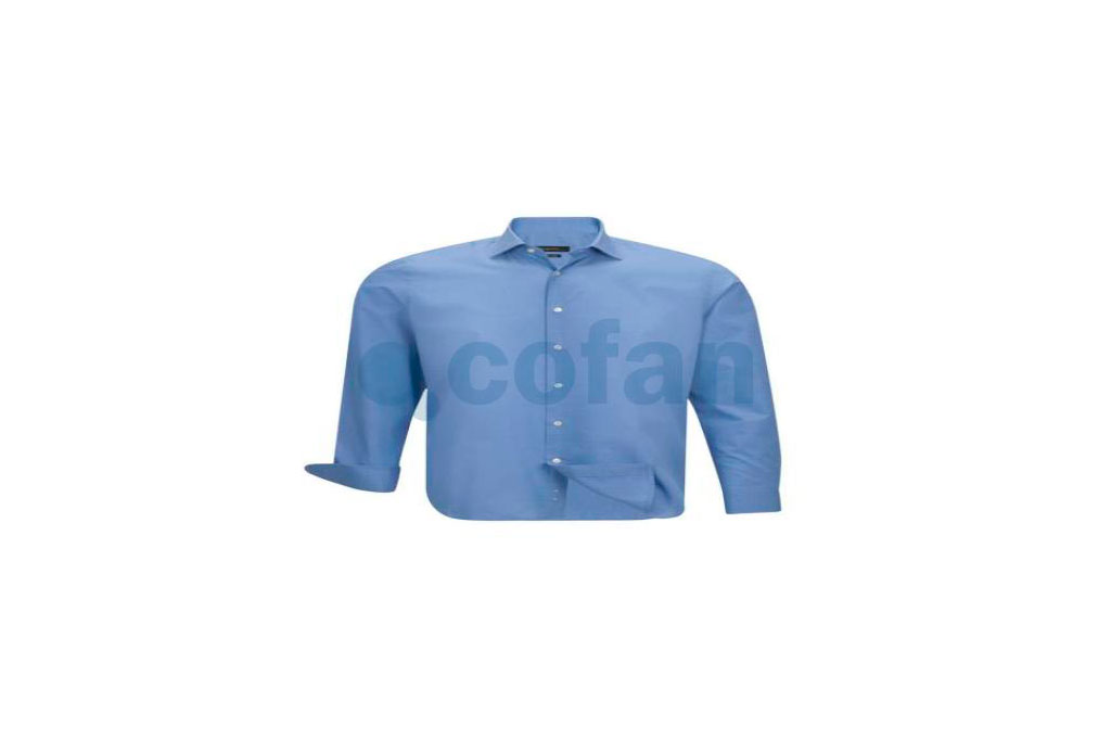 Camisas Manga Larga Azul Claro - Cofan