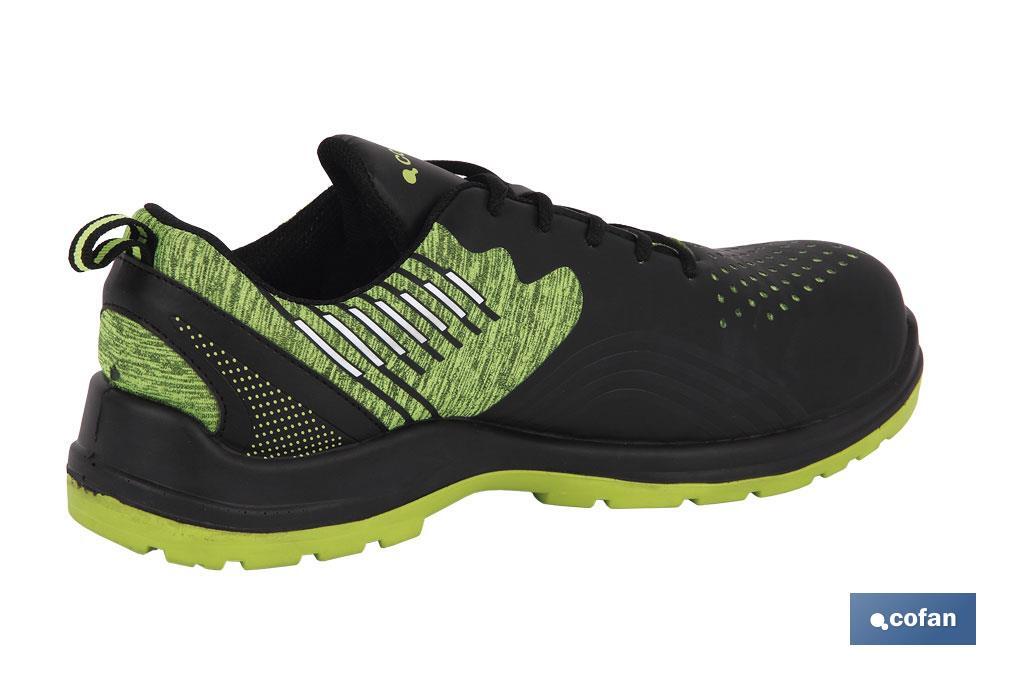 Safety Trainers | Security S1P-SRC | Solana Model | Black | Non-Slip Sole - Cofan