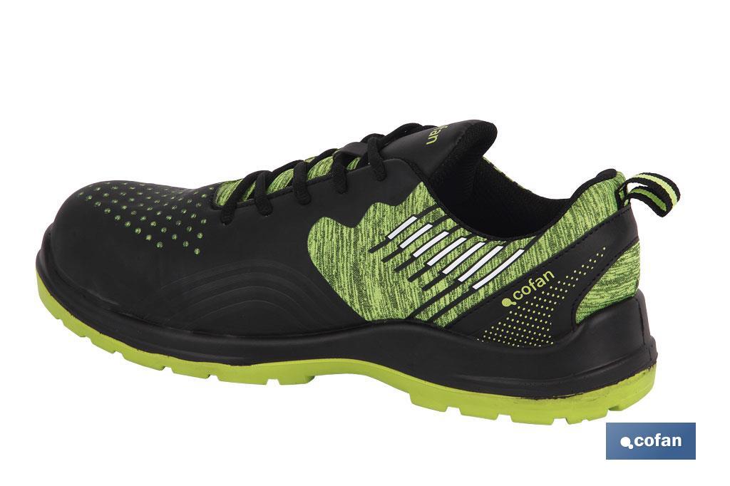 Safety Trainers | Security S1P-SRC | Solana Model | Black | Non-Slip Sole - Cofan