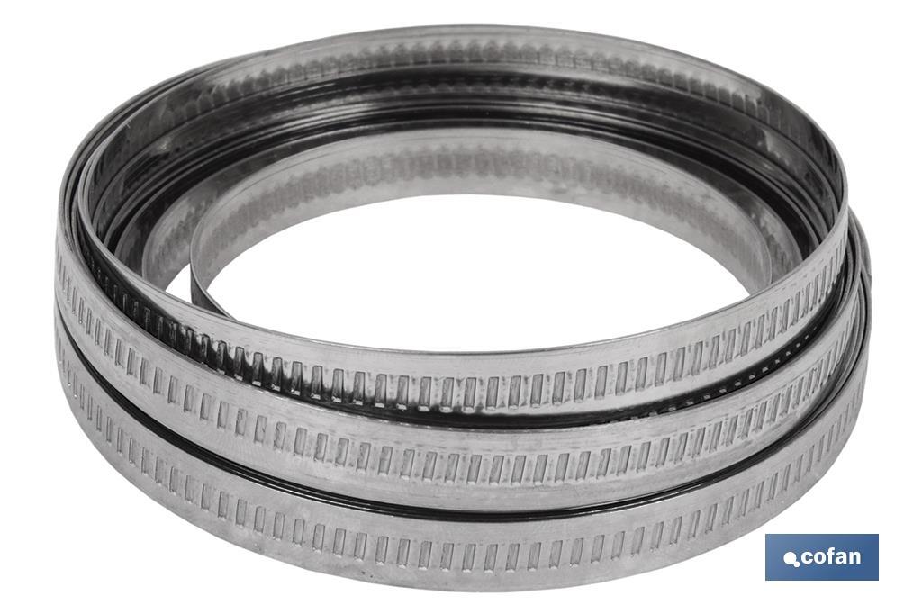 Colliers INOX à couper de 30 mètres - Cofan