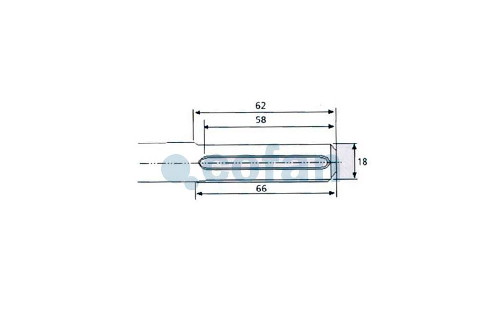 Accessoires SDS MAX Plat - Cofan