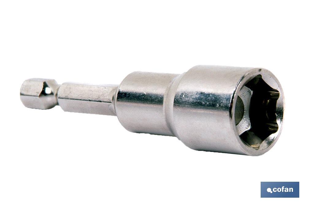 Magnetic bit holder for hexagonal screws - Cofan