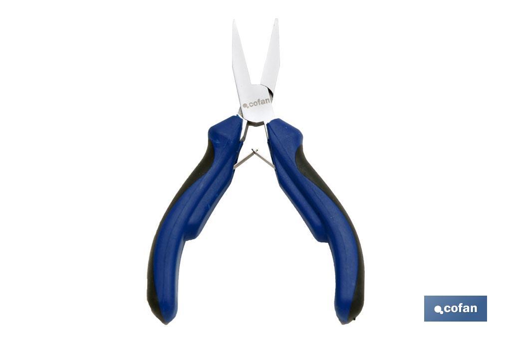 Mini diagonal pliers | Chrome-vanadium steel | Length: 5" - Cofan