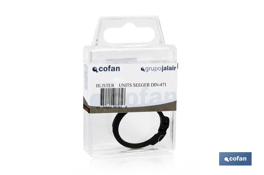 EXTERNAL RETAINING RINGS DIN 471 - Cofan