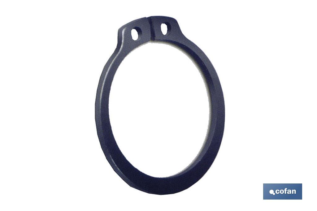 STANDARD BLISTER OF EXTERNAL RETAINING RINGS DIN 471 - Cofan