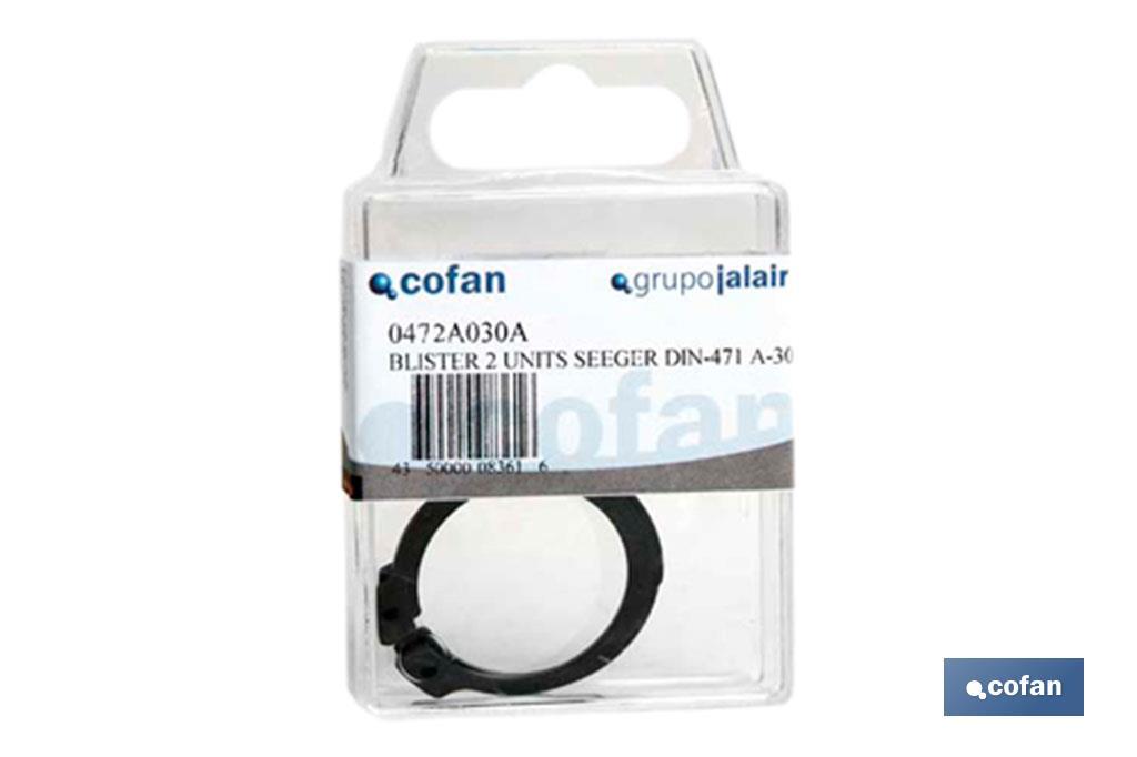 INTERNAL RETAINING RINGS DIN 472 - Cofan