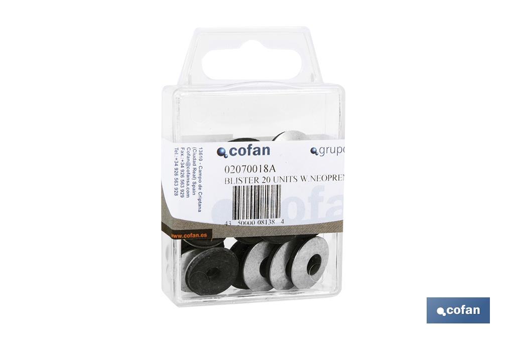 Sealing washers EPDM Standard Blister - Cofan