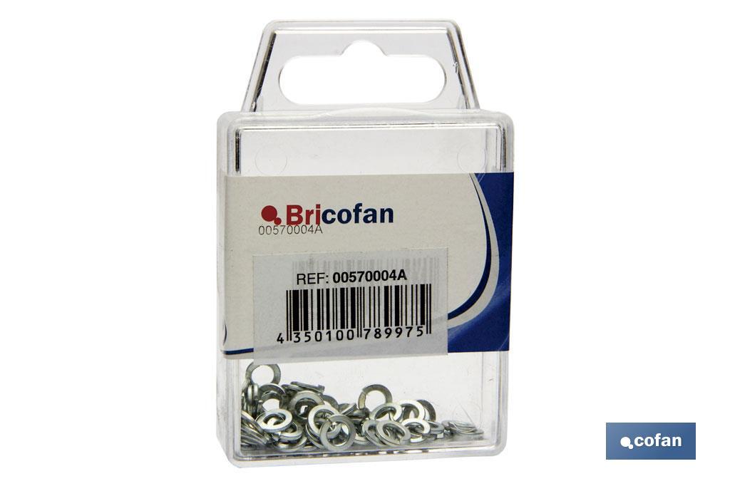 DIN 127-Federringe. Standard Blister - Cofan