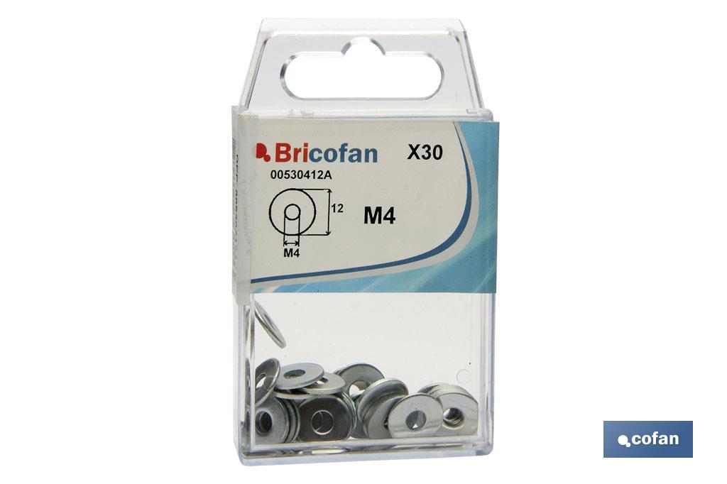 DIN 9021-Flache breite Unterlegscheiben. Standard Blister - Cofan