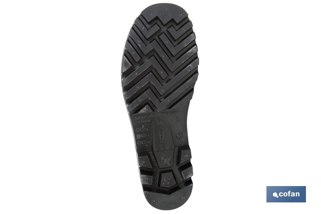 Rain Boot | Black | High Quality | PVC - Cofan
