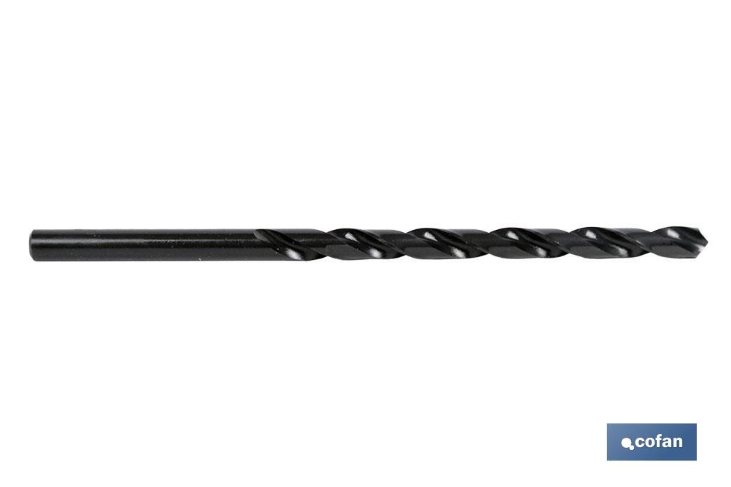 HSS twist drills long series-DIN 340 N - Cofan