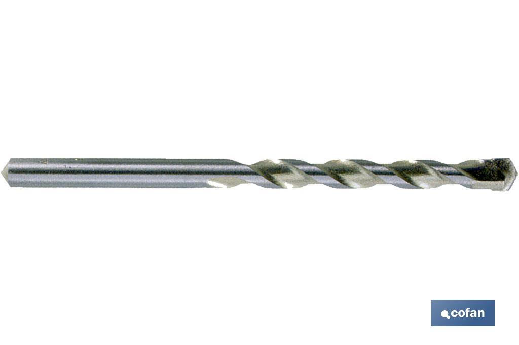 Standard concrete twist drill bits - Cofan