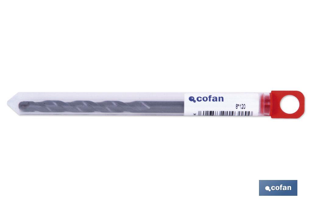 Professional twist drill bits for concrete - Cofan