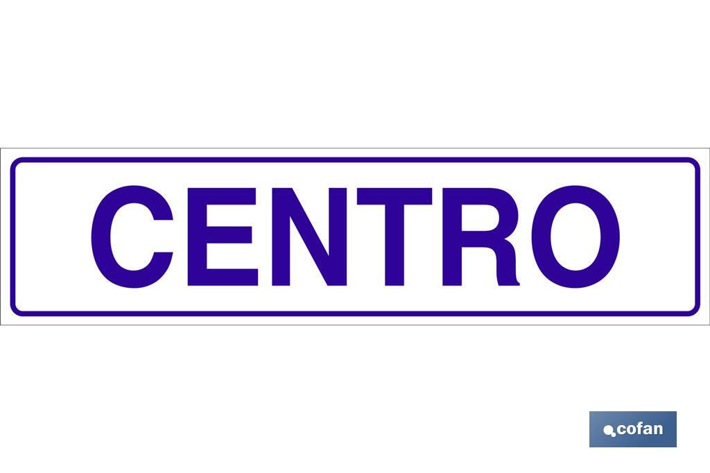 Centre - Cofan