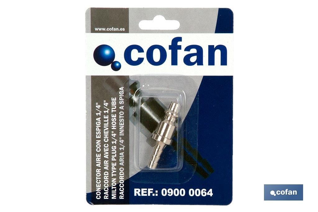 Conector com espiga - Cofan