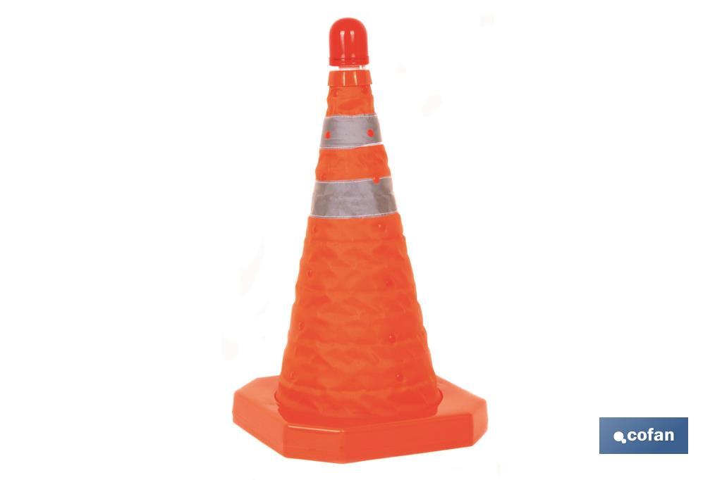 Cone dobrável 70cm - Cofan