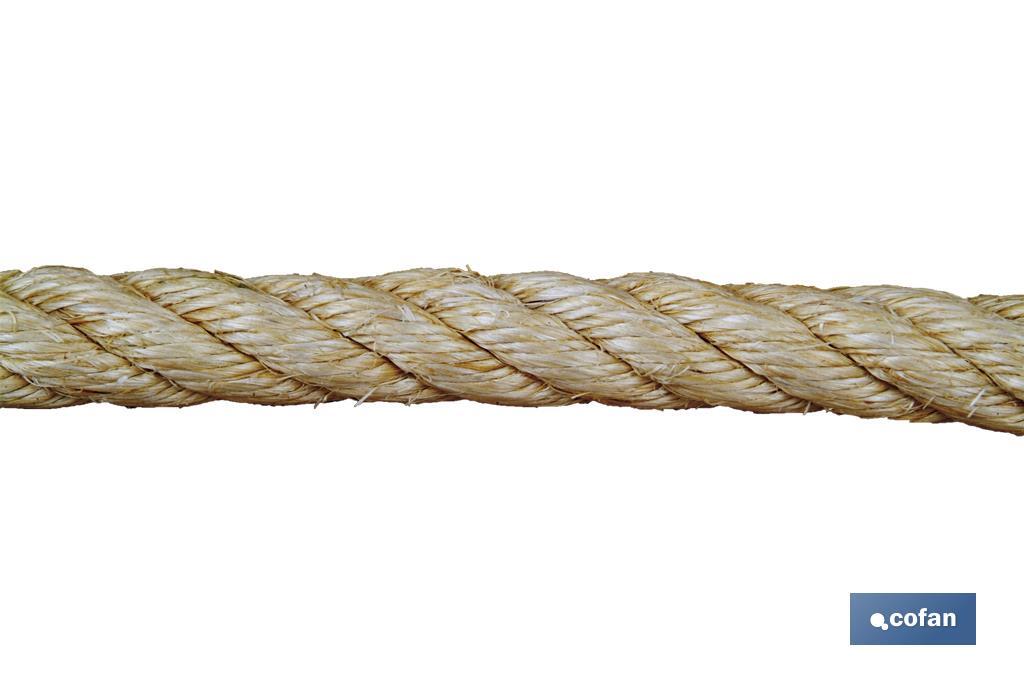 Sisal cord, 4 strands - Cofan