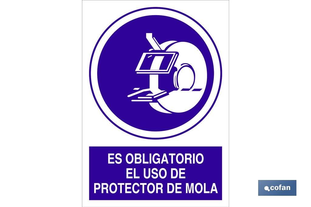 Es obligatorio el uso de protector de mola - Cofan