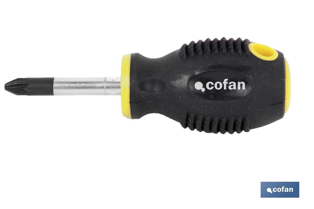 Stubby screwdriver DIN 5262, 5265 and ISO 8764-1 | Confort Plus Model - Cofan