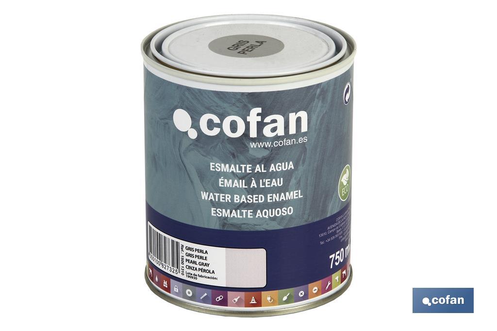Esmalte Ecológico à Base de água | Embalagem de 750 ml | Vária cores - Cofan