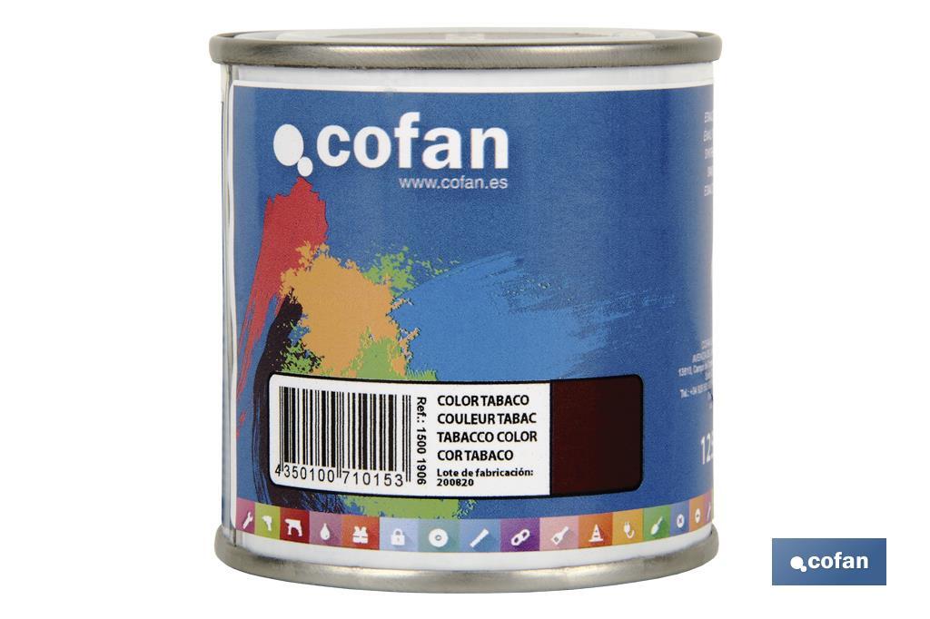 Esmalte Sintético | Em várias Cores | Embalagem 125 ml, 375 ml, 750 ml ou 4 L - Cofan