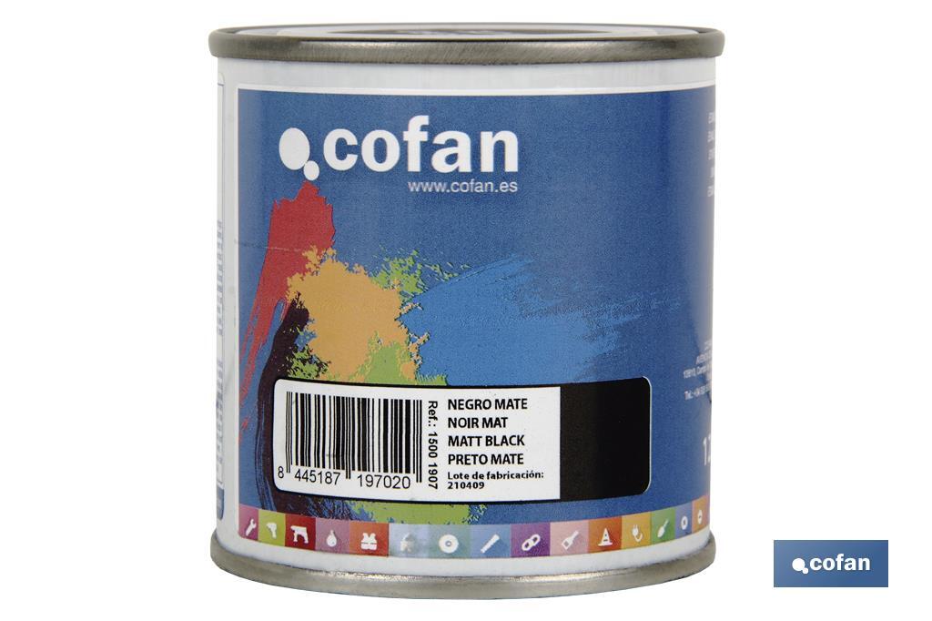 Esmalte Sintético | Em várias Cores | Embalagem 125 ml, 375 ml, 750 ml ou 4 L - Cofan