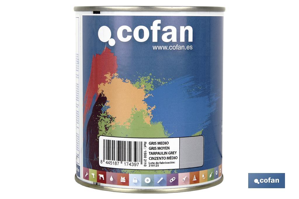 Esmalte Sintético | Em várias Cores | Embalagem 125 ml, 375 ml, 750 ml ou 4 L - Cofan