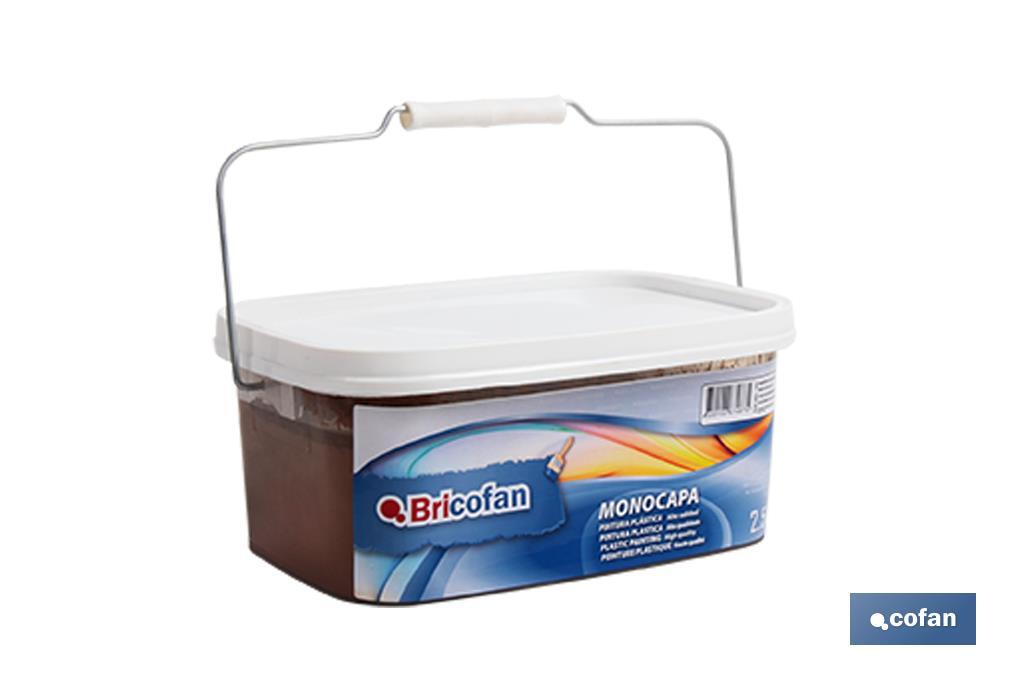 Peinture acrylique monocouche | Plusieurs couleurs | Convient pour utiliser à l'intérieur - Cofan