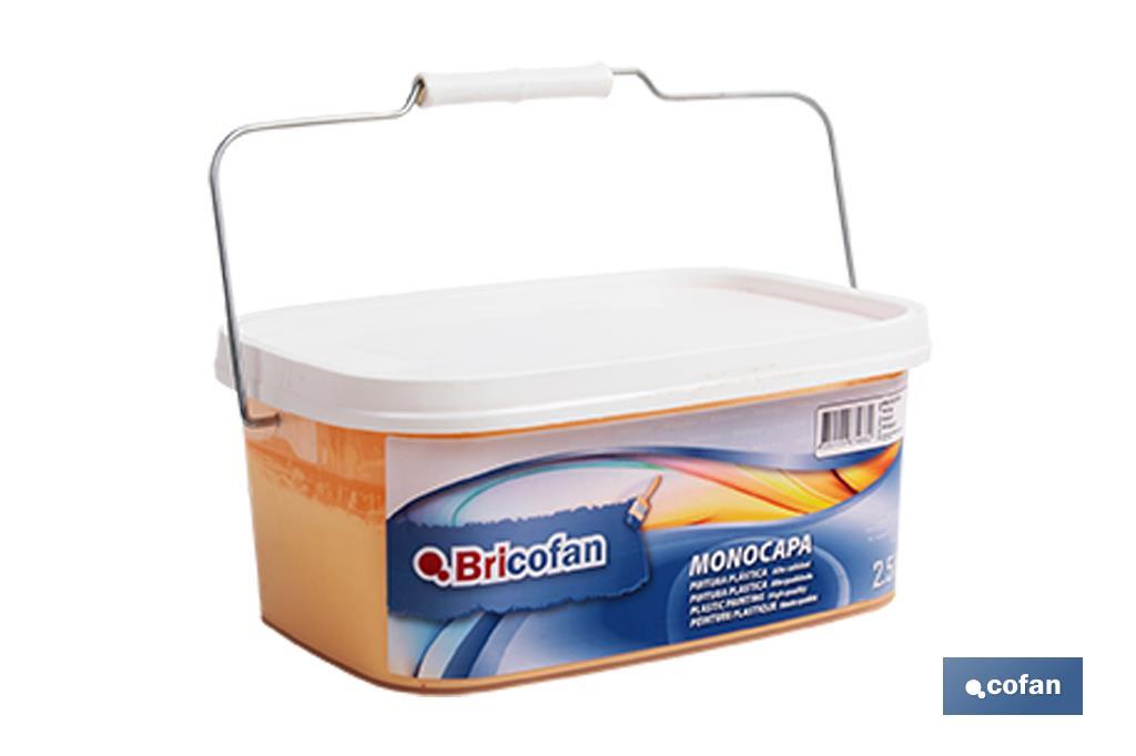 Peinture acrylique monocouche | Plusieurs couleurs | Convient pour utiliser à l'intérieur - Cofan