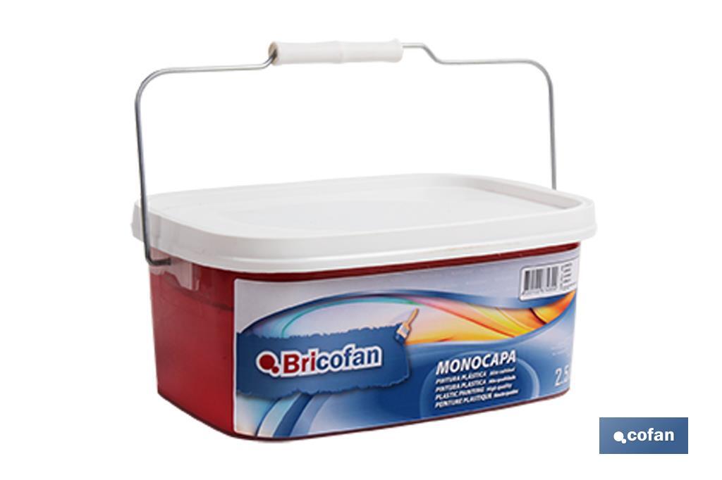 Peinture acrylique monocouche | Plusieurs couleurs | Convient pour utiliser à l'intérieur - Cofan
