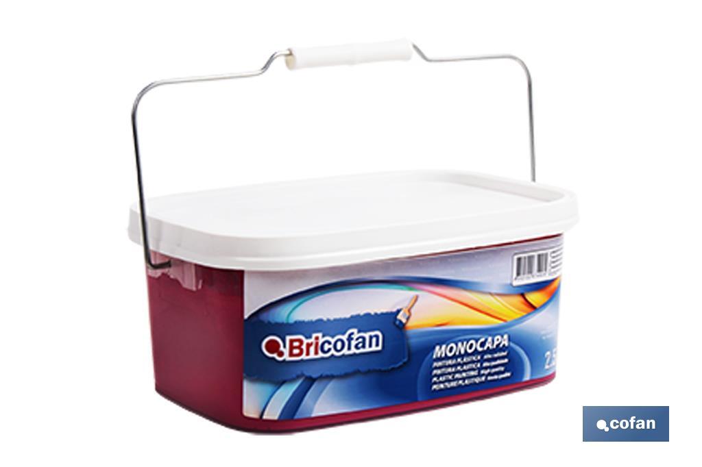 Peinture acrylique monocouche | Plusieurs couleurs | Convient pour utiliser à l'intérieur - Cofan