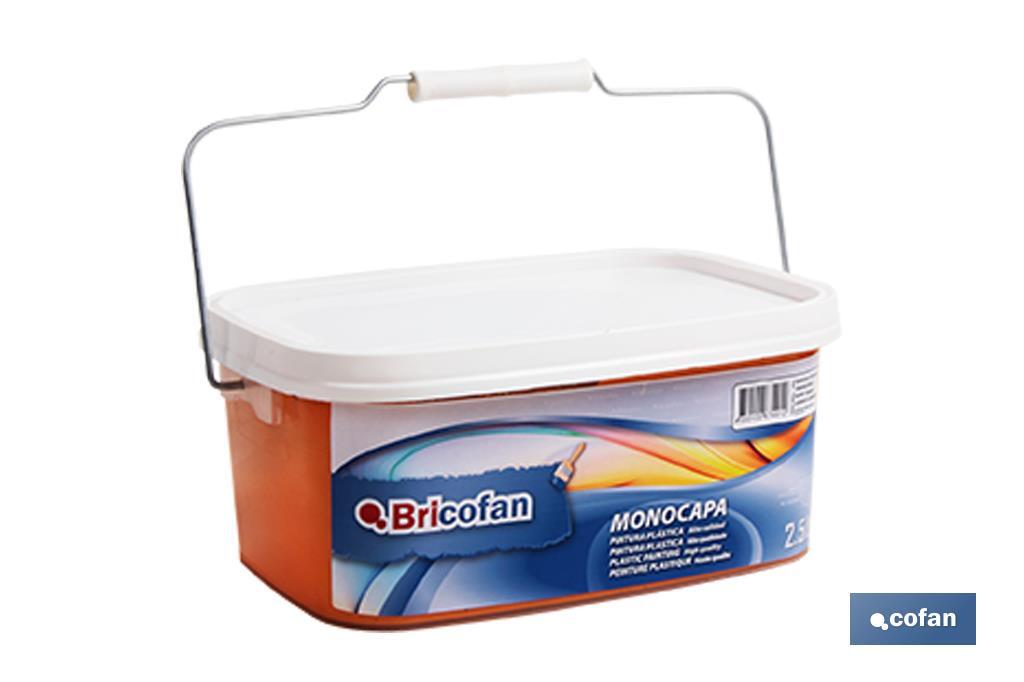 Peinture acrylique monocouche | Plusieurs couleurs | Convient pour utiliser à l'intérieur - Cofan