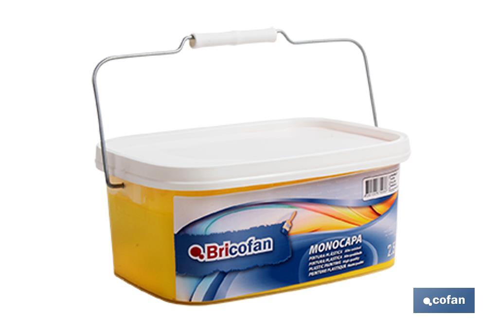 Peinture acrylique monocouche | Plusieurs couleurs | Convient pour utiliser à l'intérieur - Cofan