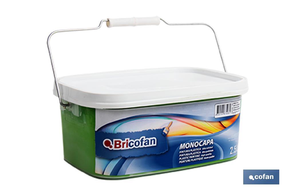 Peinture acrylique monocouche | Plusieurs couleurs | Convient pour utiliser à l'intérieur - Cofan