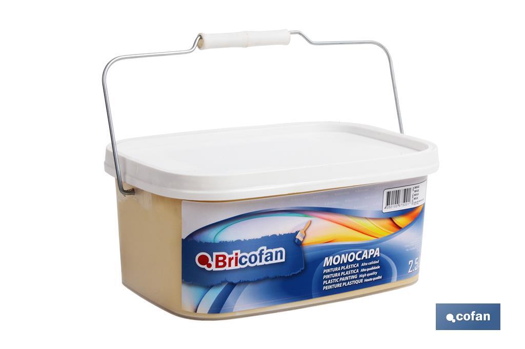 Peinture acrylique monocouche | Plusieurs couleurs | Convient pour utiliser à l'intérieur - Cofan