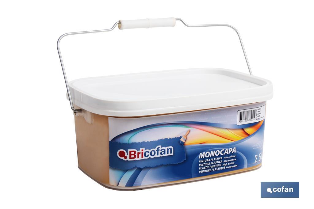 Peinture acrylique monocouche | Plusieurs couleurs | Convient pour utiliser à l'intérieur - Cofan