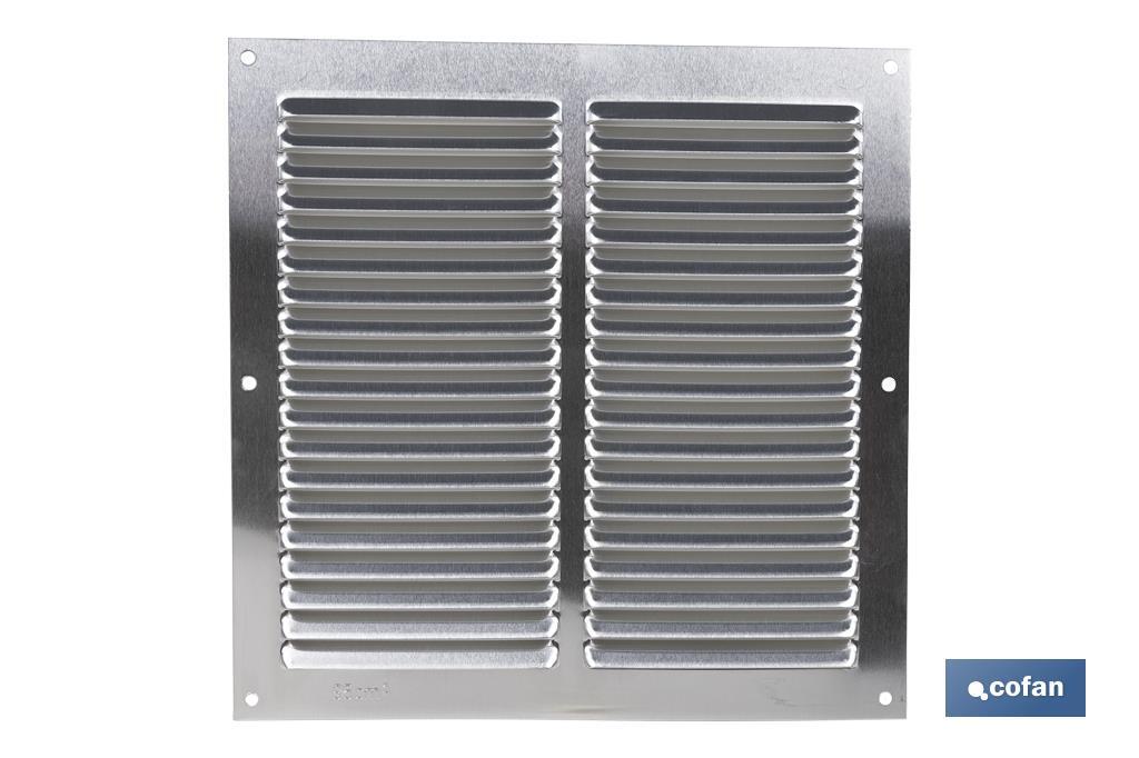 Grille de Ventilation | Fabriquée en Aluminium | Plusieurs Dimensions - Cofan