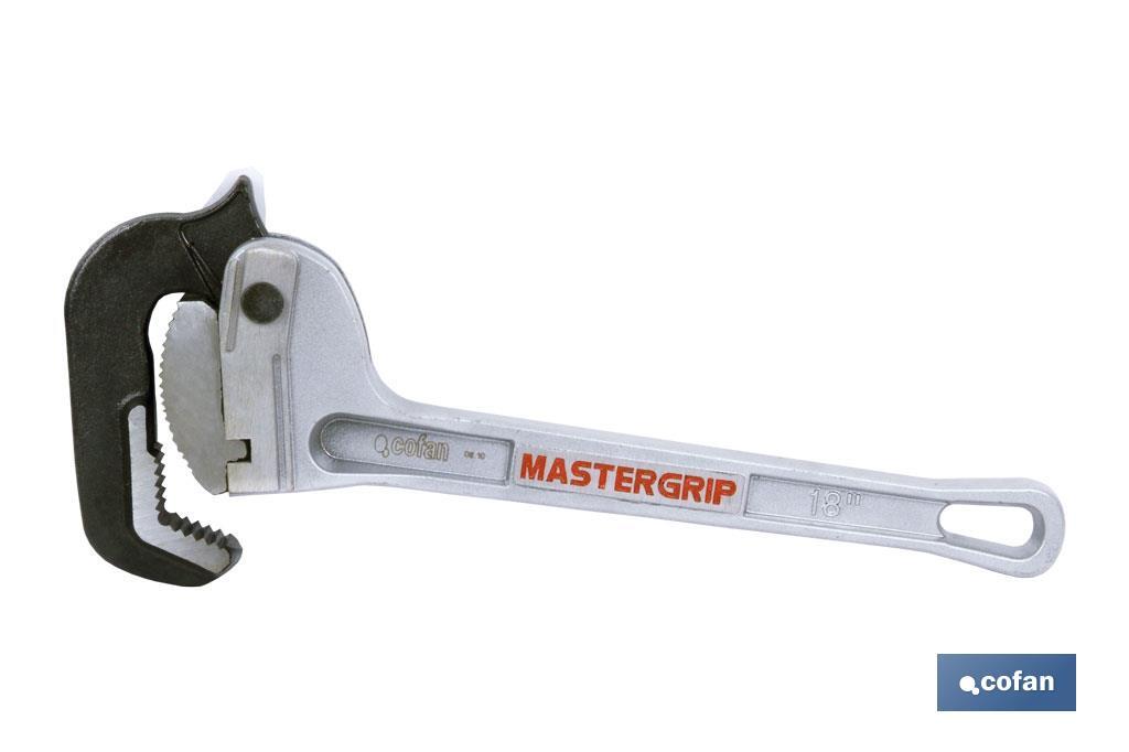 Llave para Tubo herramientas de fontanería. Mastergrip Aluminio - Cofan