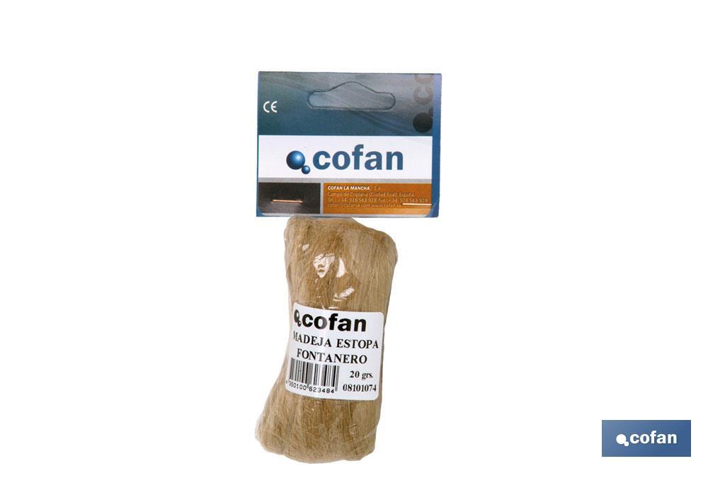 Tow skein (hemp) - Cofan