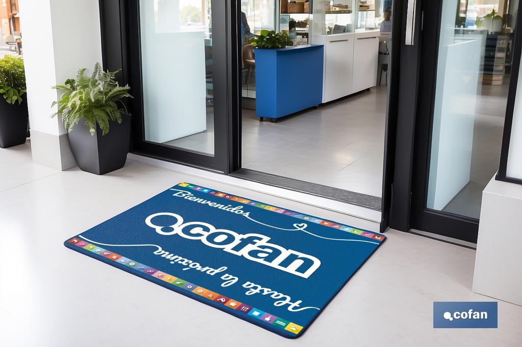 Felpudo personalizado - Cofan