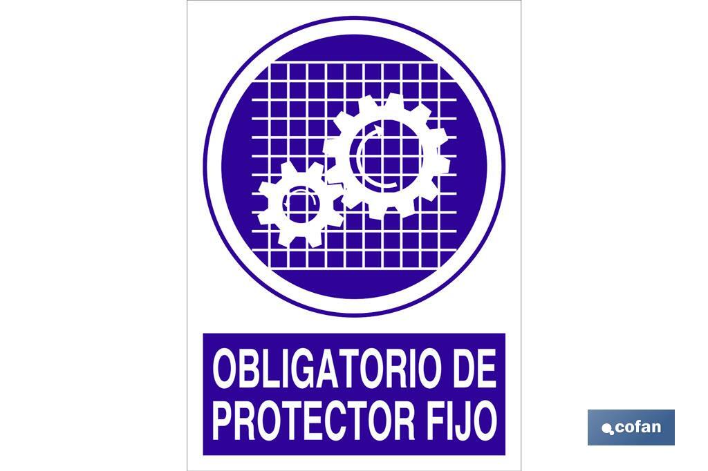 Obrigatório protetor fixo - Cofan