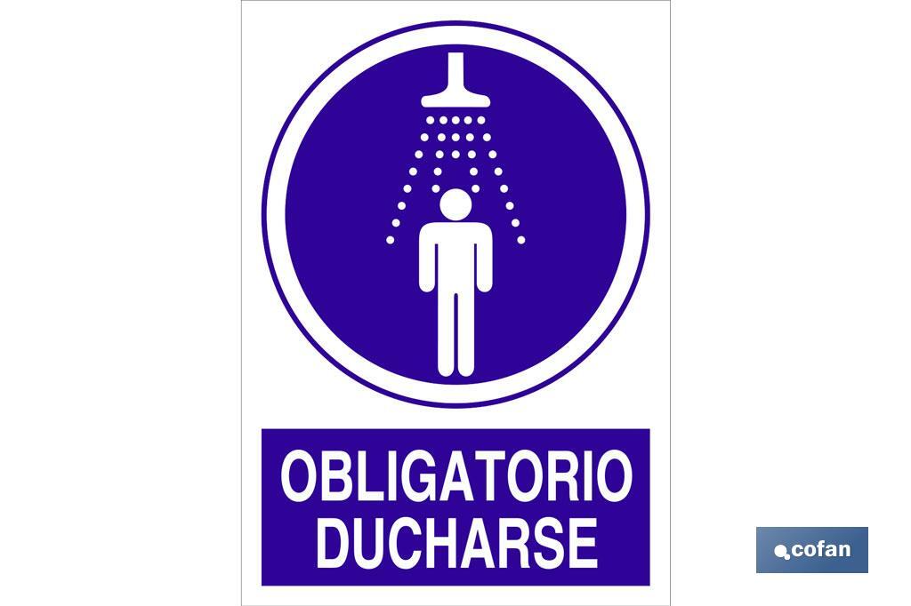 Obligatorio ducharse - Cofan