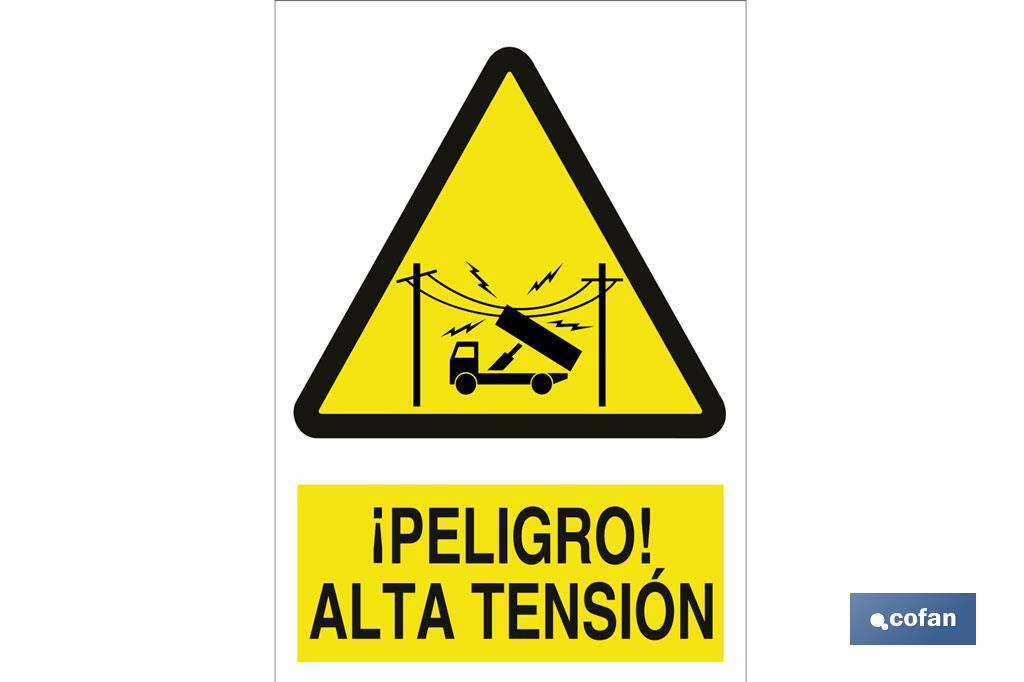 ¡ DANGER ! HAUTE TENSION - Cofan