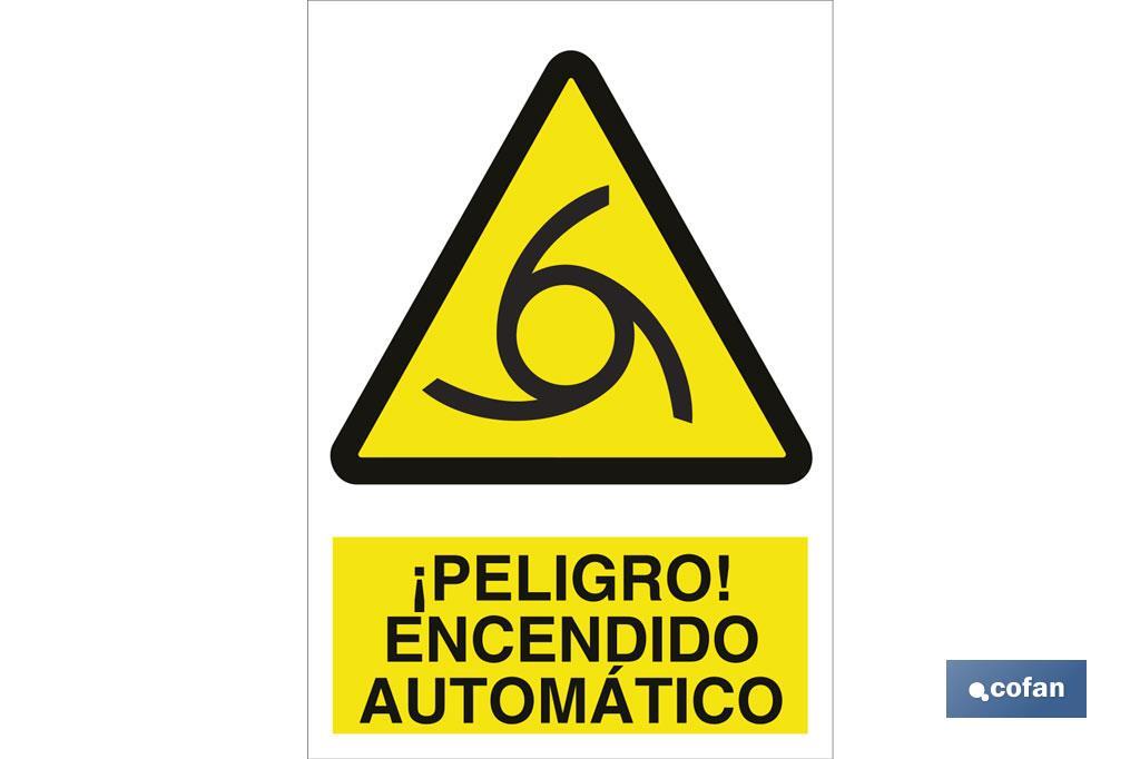 Peligro encendido automático - Cofan