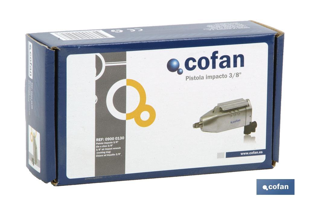 3/8" air impact wrench - Cofan