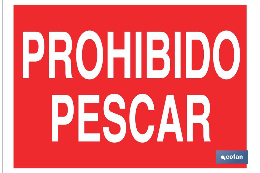 Prohibido pescar - Cofan