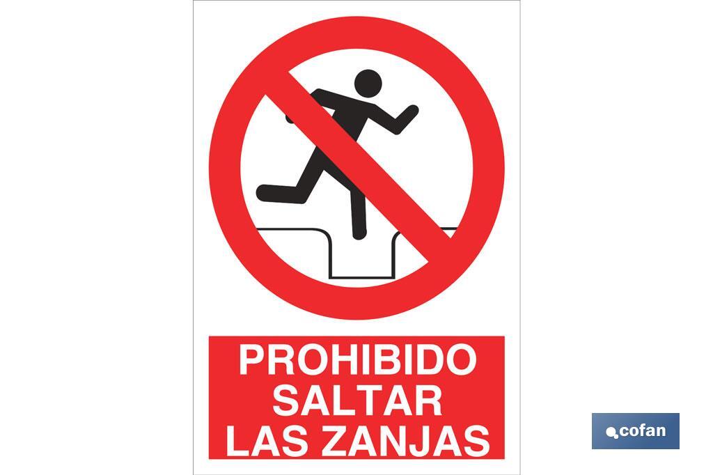 Do not jump ditches - Cofan